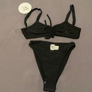 NEVER WORN TAGS ON sexy Princess Polly black bikini